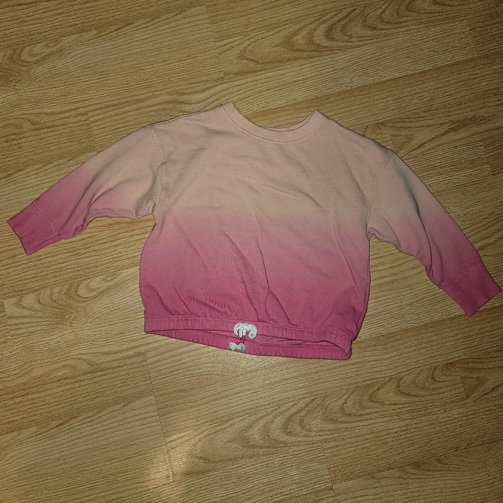 Old Navy Ombre Girls Sweatshirt - Size 5T